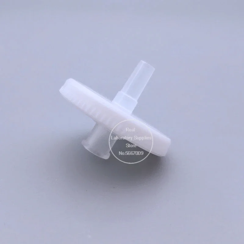 PES Polyethersulfone Needle Type Syringe Membrane Filter 10pcs Diameter 25mm 0.02&mu;m for Virus Filtration 20nm