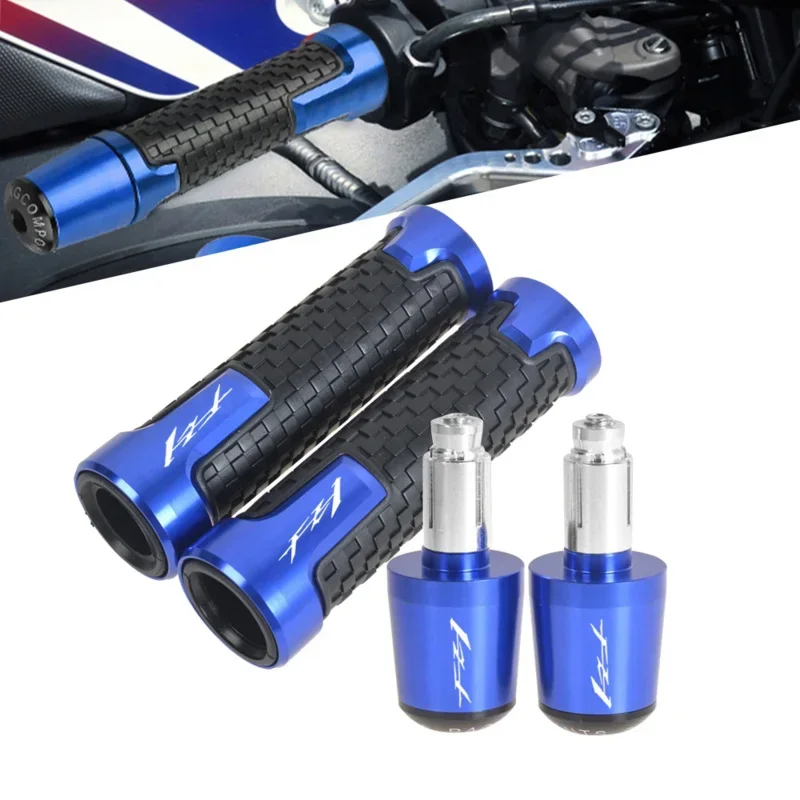 

Мотоциклы для Yamaha FZ1 Fazer FZ-1 2006-2023 2022 2021 2007 2008 2009 2010 2011, ручки с заглушкой, наконечники руля