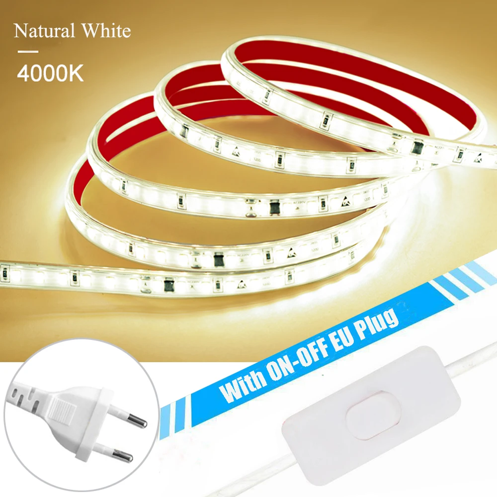 thumbnail image 1 of Tira de luces LED Liuwei 120 LED/m 220 V SMD2835, 1 of 5