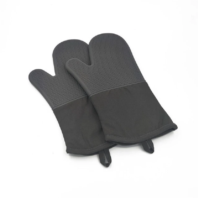 Gants de protection en silicone résistant à la chaleur de taille