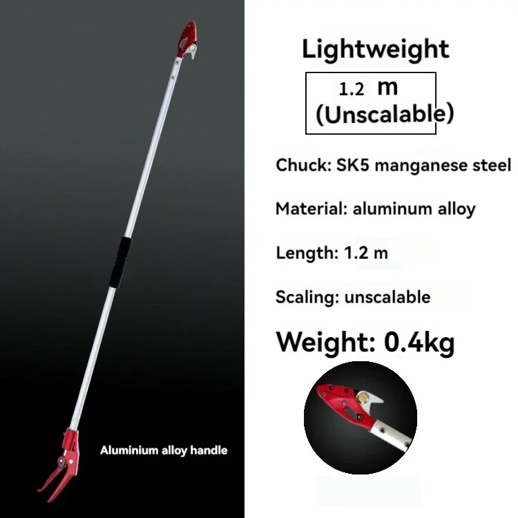 High Branch Shears for Picking Persimmons  Longans  Lychees and Grapefruits Telescopic Extension Poles Garden Tools 6