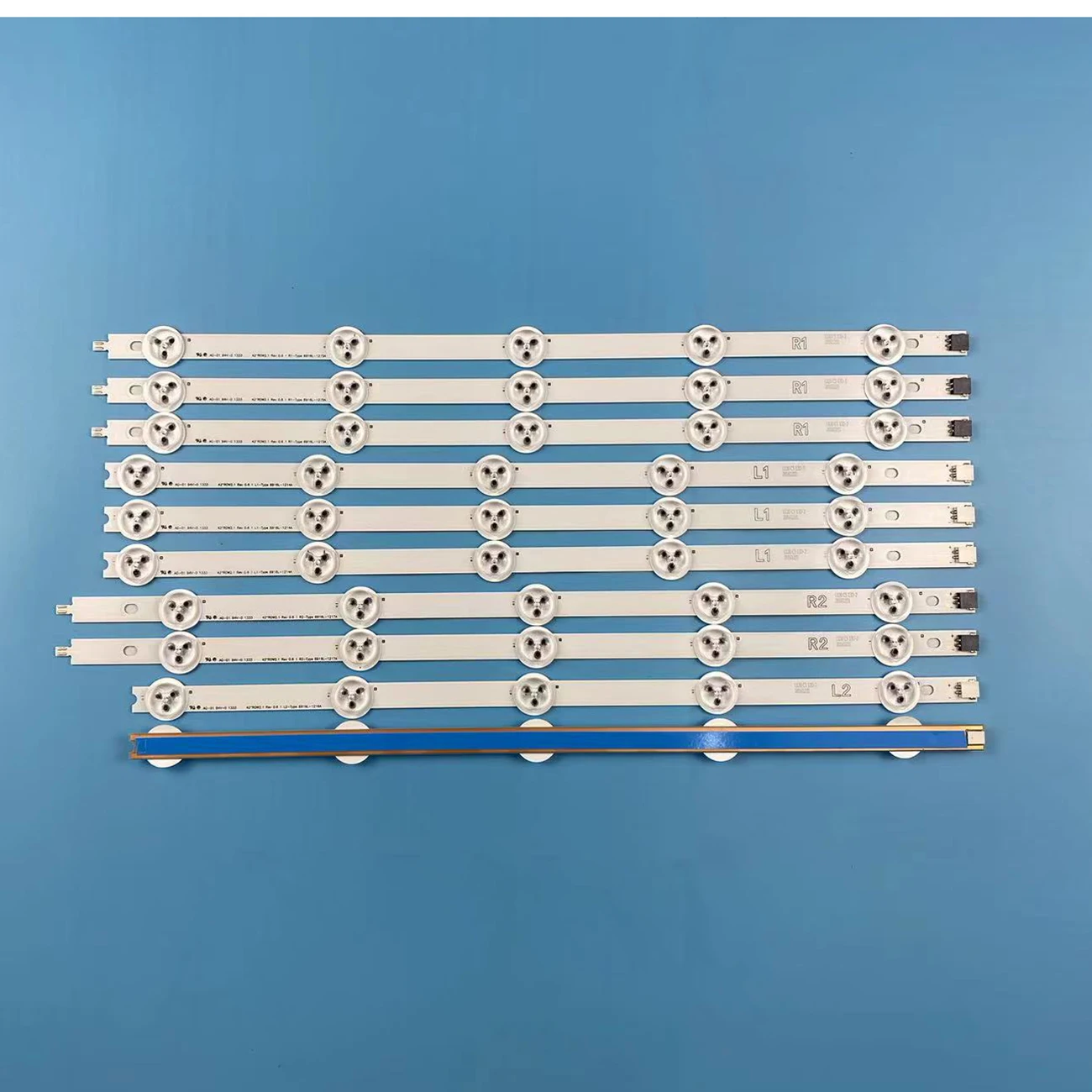 Tira de Retroiluminação Led 10 Pcs para lg 42la615s-zb 42ln5707-za 42ln5708-za 42ln570r-za 42ln570s-za 42ln570u-za 42ln570v-za - Imagem 3