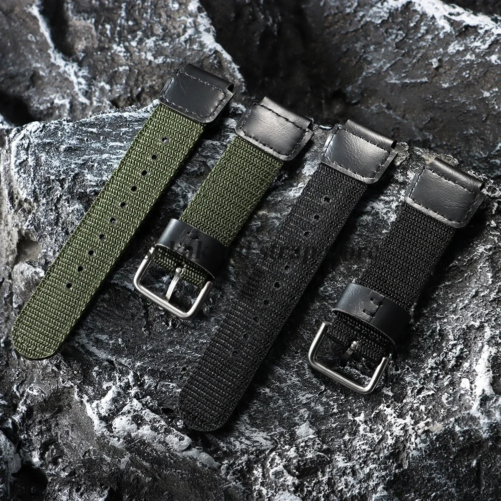 Casio Nylon Watch Strap - Durable 18mm/19mm Band Bracelet Accessory