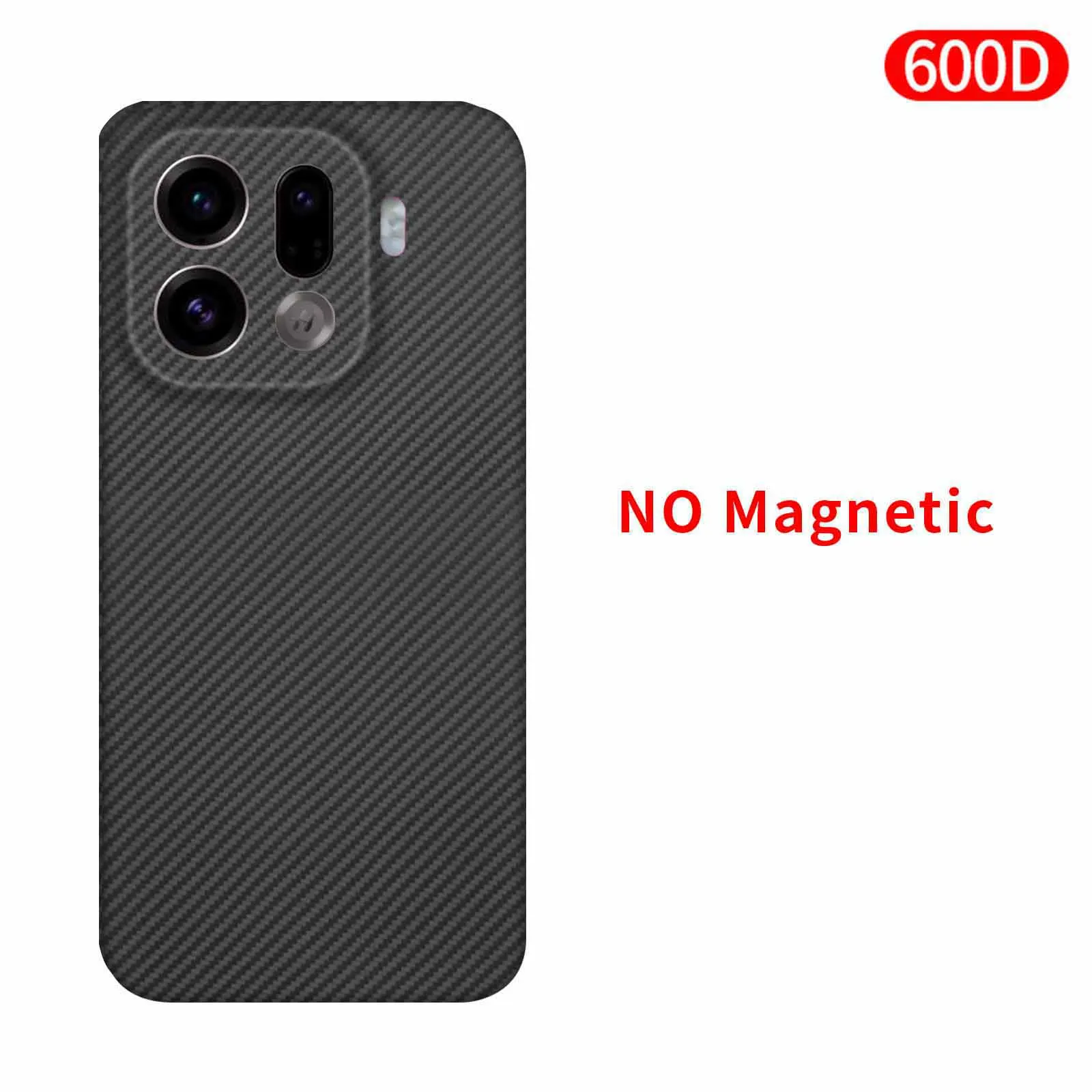 Funda Para OPPO Find X9 5G - Triple Protección Antigolpes - Fibra De Carbono Y TPU - Con Anillo Magnético Y Protección De Cámara