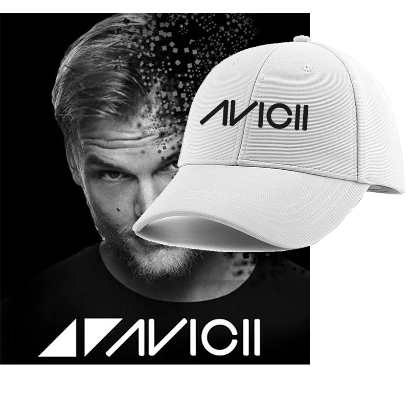 Avicii Men's Baseball Cap Bla Sun Protection Versatile Trendy