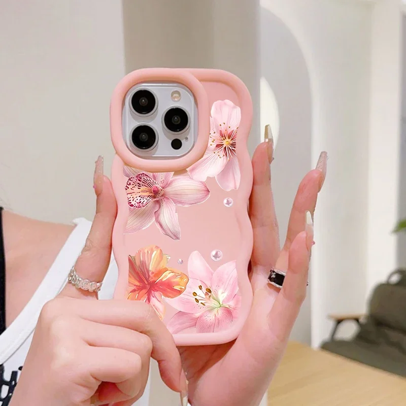 Floral Design Protective Phone Case