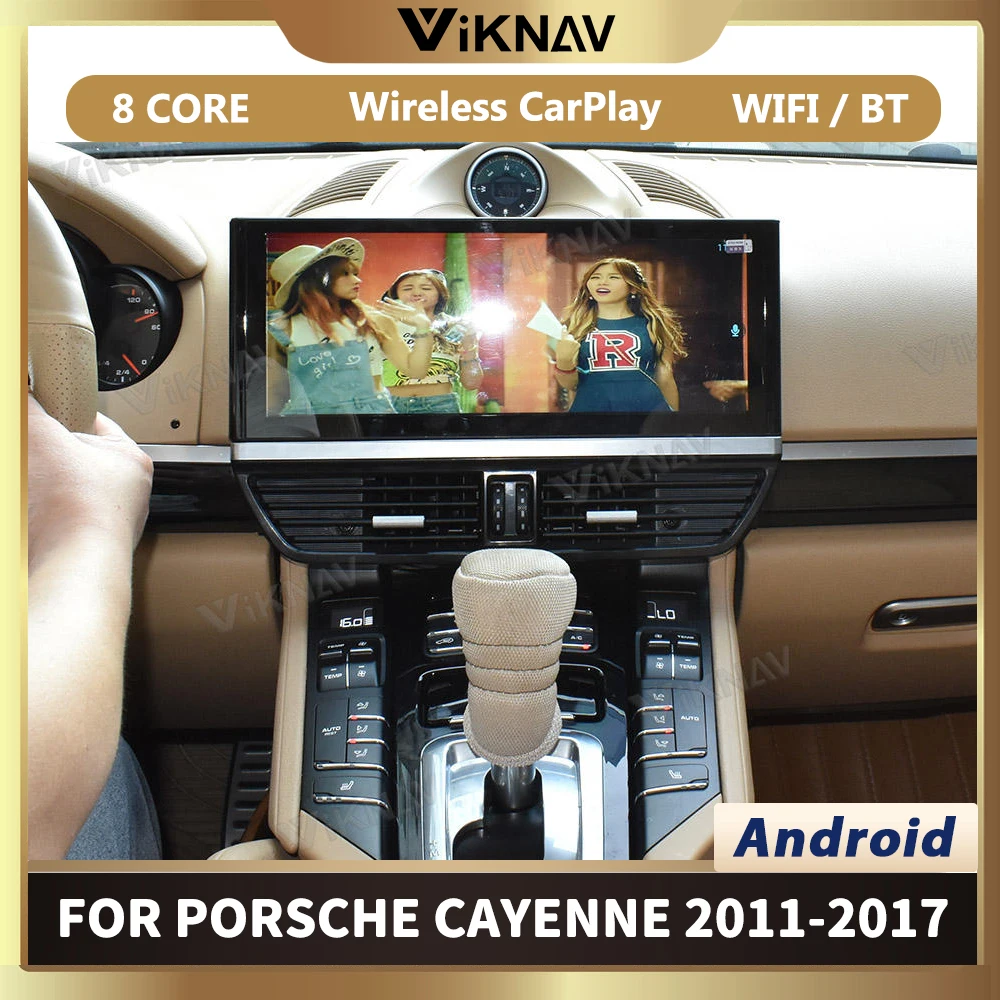 

Android12 car radio player For Porsche Cayenne 2011-2017 multimedia Player GPS Navigation Auto Stereo carplay auto radio video