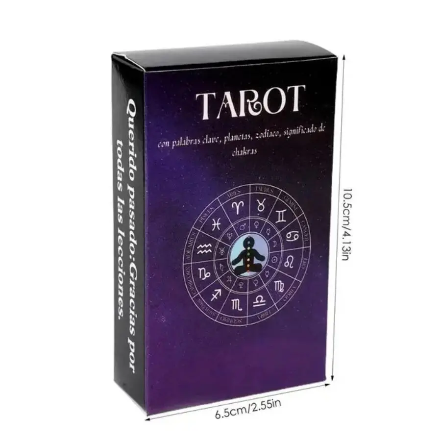 10.3 X 6cm Learning Tarot Spanish Language