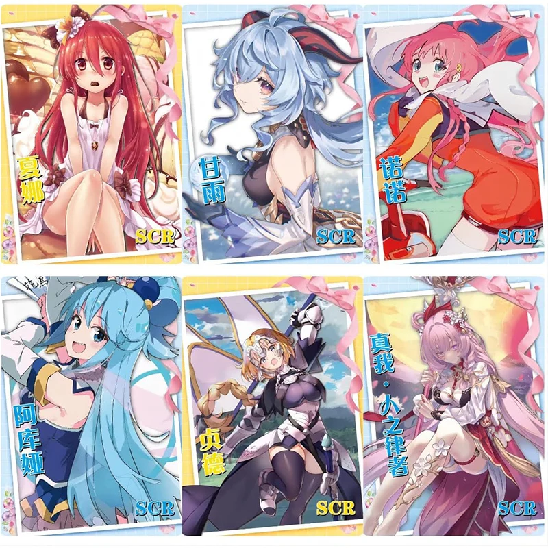 Goddess Story Cards Anime Girl Feast Booster Box Tcg Game Card Kids Table Toys Family Birthday Gift Collection card