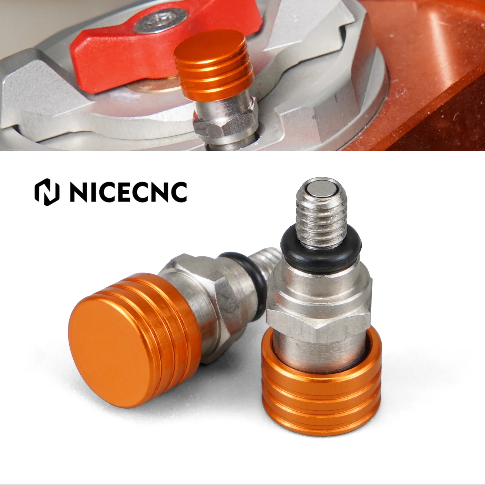 M4x0.7 フォークエアブリーダーバルブ KTM 85 125 150 250 350