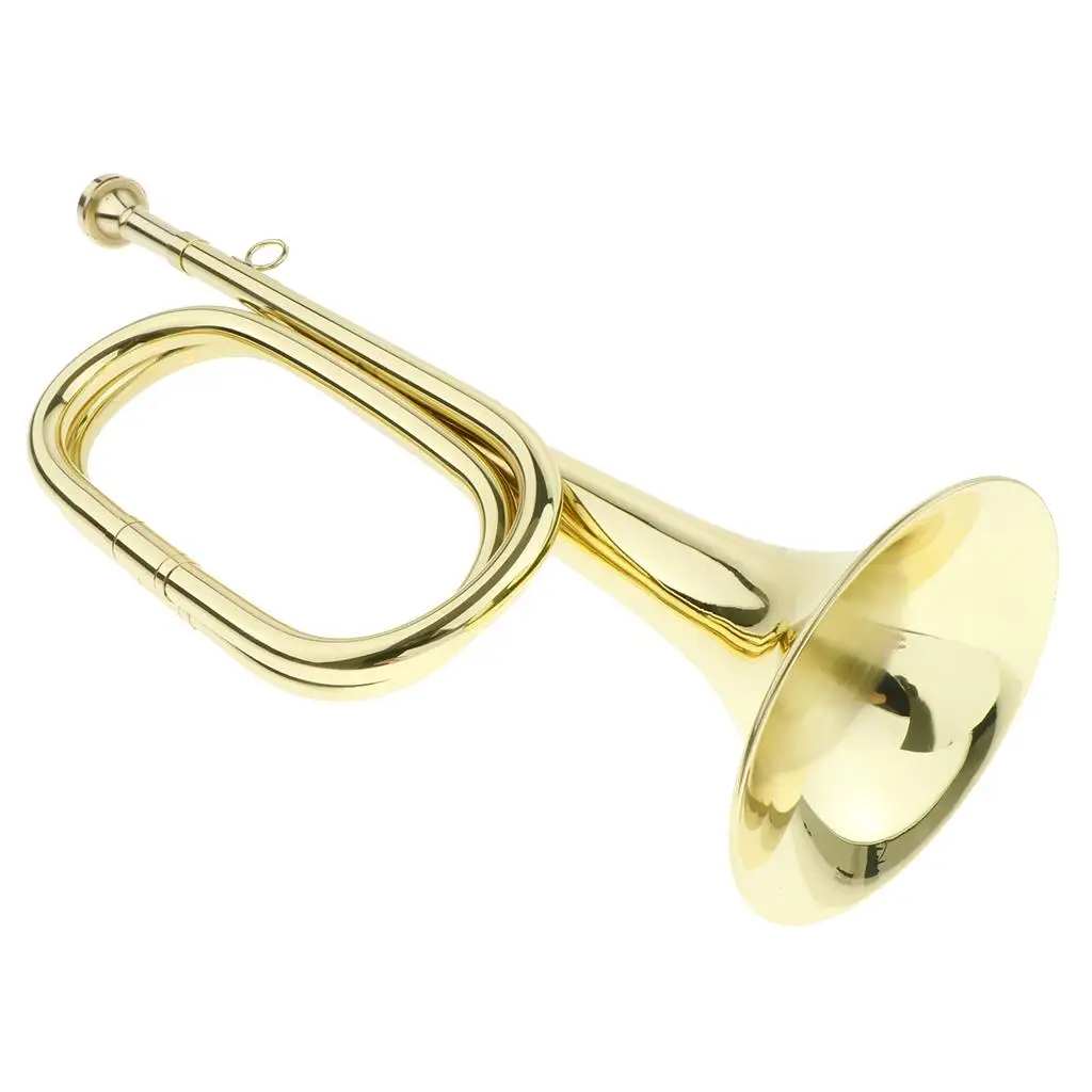 Exquisite Band School Performance Cavalry Trumpet Marching Bugle Brass Instrument