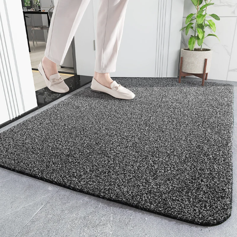 Front Door Mat Indoor And Outdoor Doormat Waterproof Anti-Slip Floor Mat  Imitation Coconut Rug Household And Commercial Carpet - AliExpress