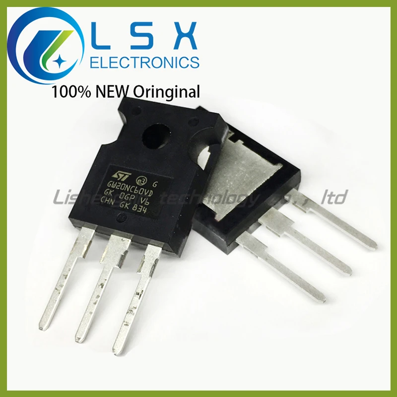 

New/10pcs STGW20NC60VD GW20NC60VD or STGW20NC60V GW20NC60V TO-247 20A 600V TO220 In stock Fast shipping quality assurance