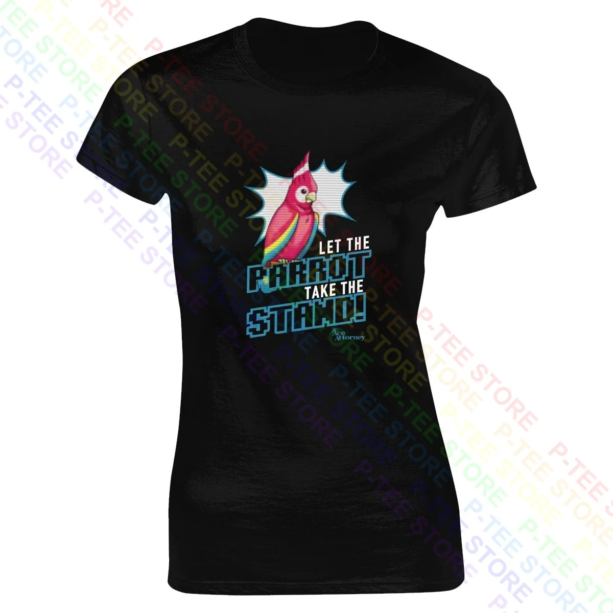 Ace Advocator Let The Parrot Take The Stand T-Shirt Da Donna Camicia Da Donna Rare Trend Hipster Hot Deals T-Shirt Femminile