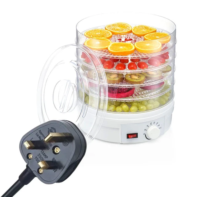 Vædde ost Merchandising Commercial Home Food Dehydrator 5 Tray Dryer Machine Jerky Beef Fruit Uk  220 - Dehydrators - AliExpress