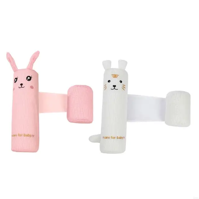 Cartoon Infant Side Sleep Pillow for Newborns Head Support Pad Soft Fabric X90C 1