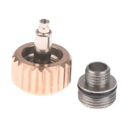 6mm Watch Crown Set for Repair and Craftsmanship (Pink)