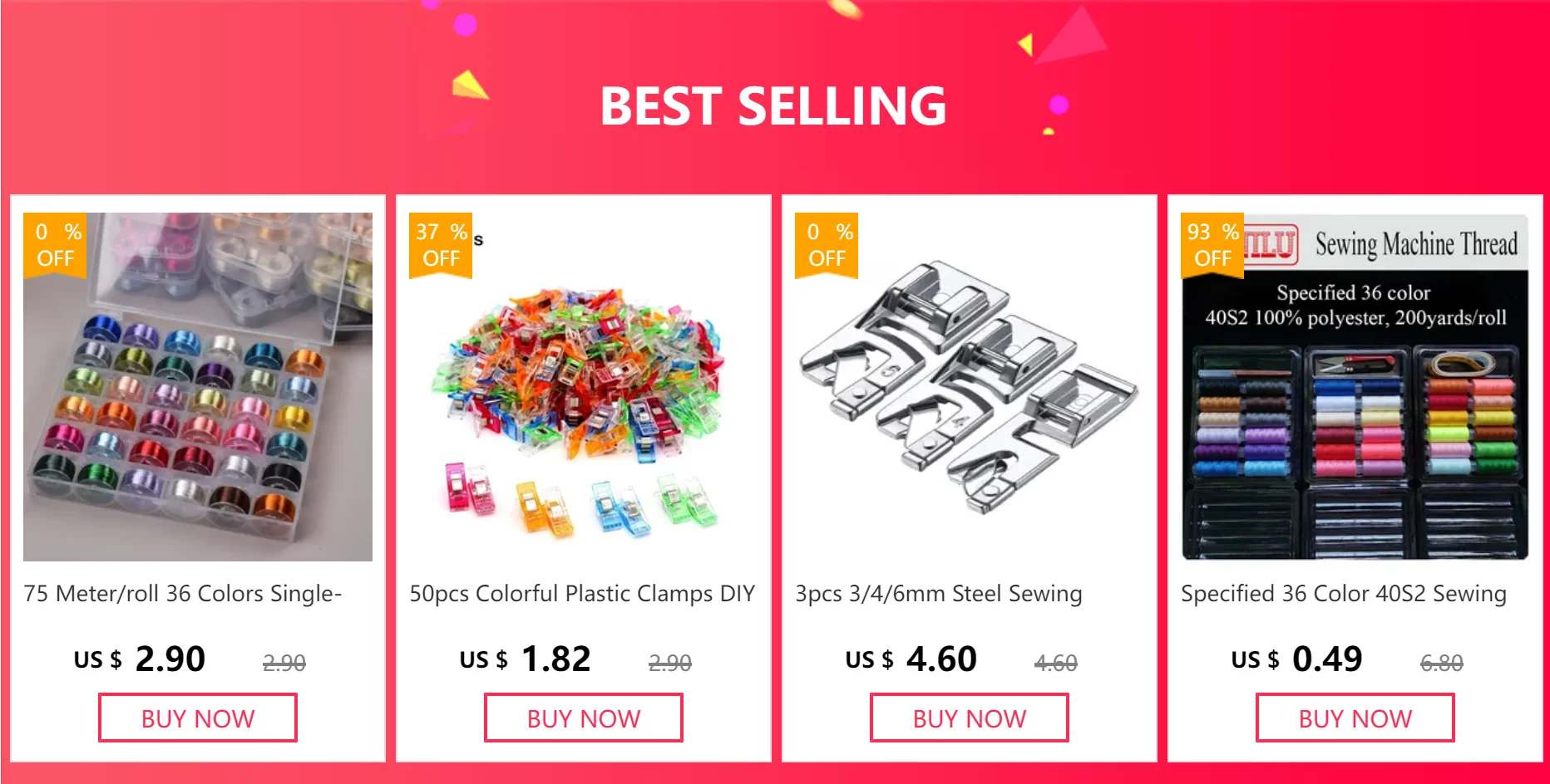 Description Picture 2 of item15pcs Plastic Bottom Thread Bobbins Transparent Spools for SINGER Janome Brother Domestic Sewing Machine