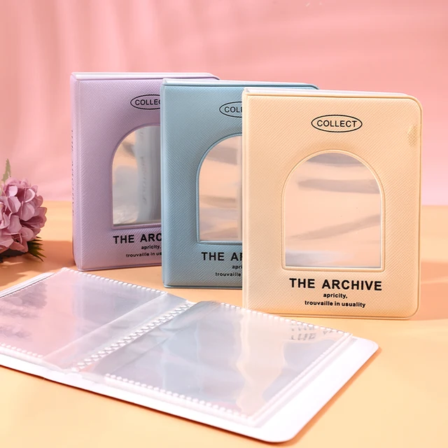 3 Hüvelykes Színes Fotóalbum 18 Pocket Photocard Holder Mini Instax Phots Album Név Kártya Storage Collect Book Polaroid - Image 4