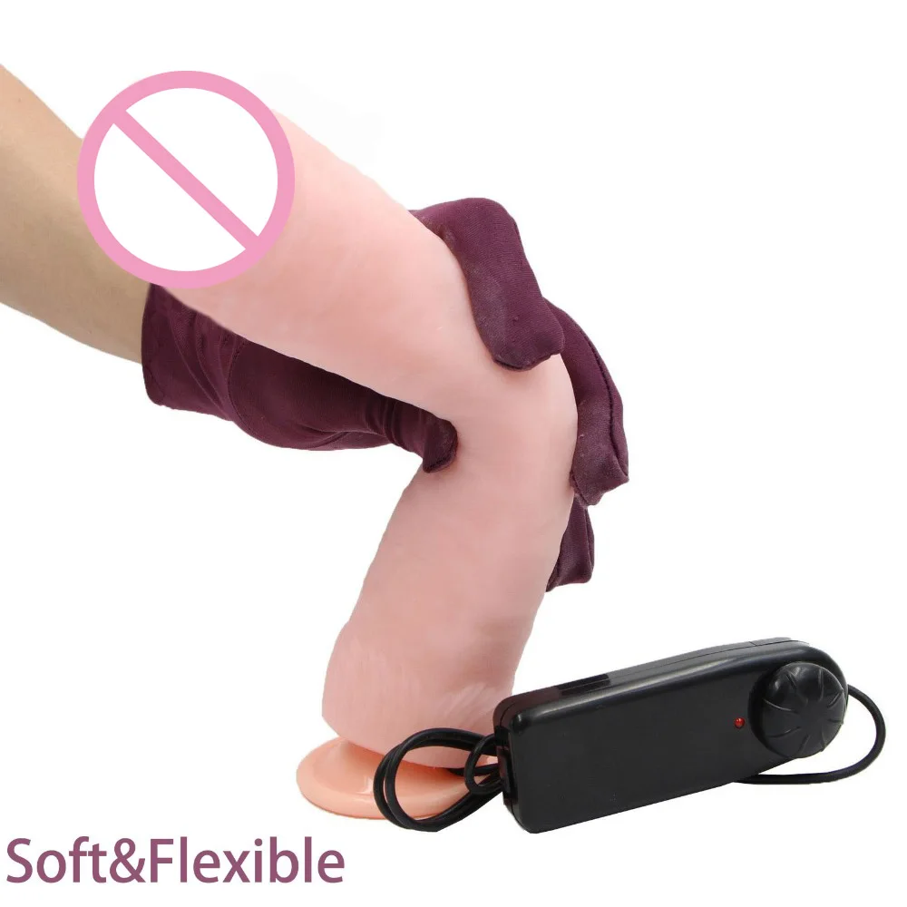 YEMA 10.24 Inch Soft Big Dildo Flexible Penis Huge Female Vibrator Adult 18 Erotic Products Sexy Goods Sex Toys for Women Shop sex toys