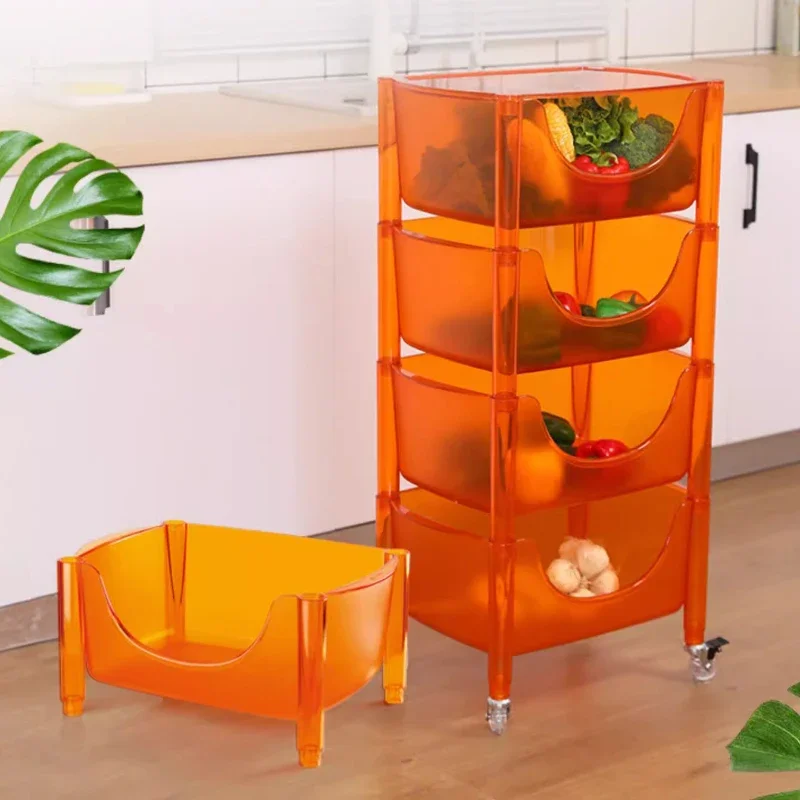 Pedicure Trolley Storage Rack Kitchen Multi-layer Internet Famous Snacks Mobile Bedroom, Bathroom Commercial Furniture 이동식트롤리