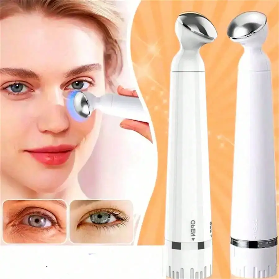Vibration+Massage Mode.Vibration, Stimulate And Exercise The Vertebral And Optic Nerves, Reduce Prolonged Eye Dryness