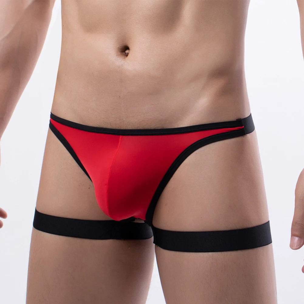 

Mens Lingerie G-string Bikini Sexy Gay Sissy Panties Garter Underwear Thong