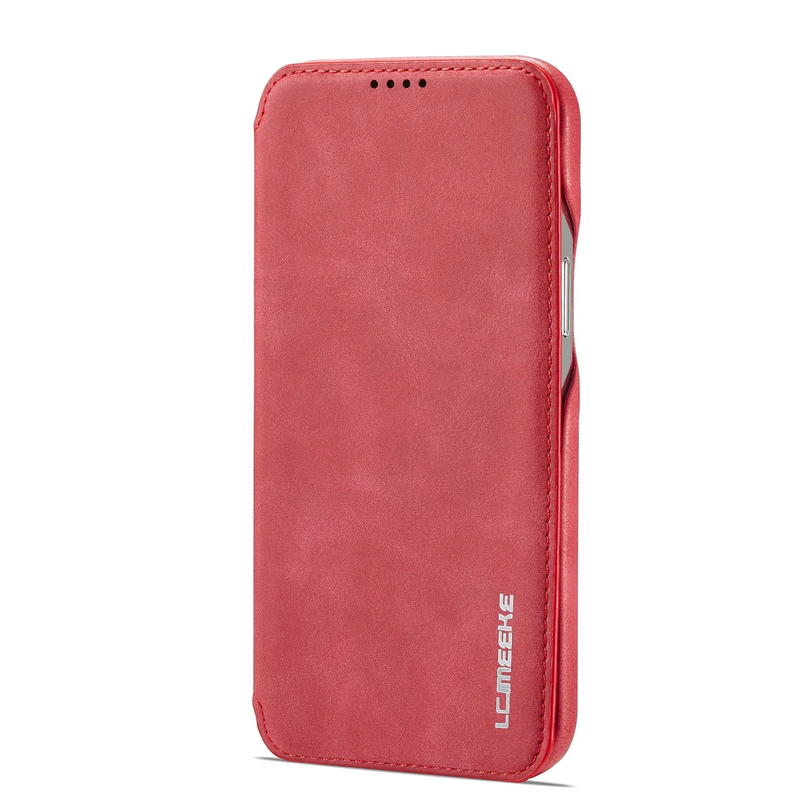 Leather Flip Wallet Phone Cover with Card Slots and Book Design