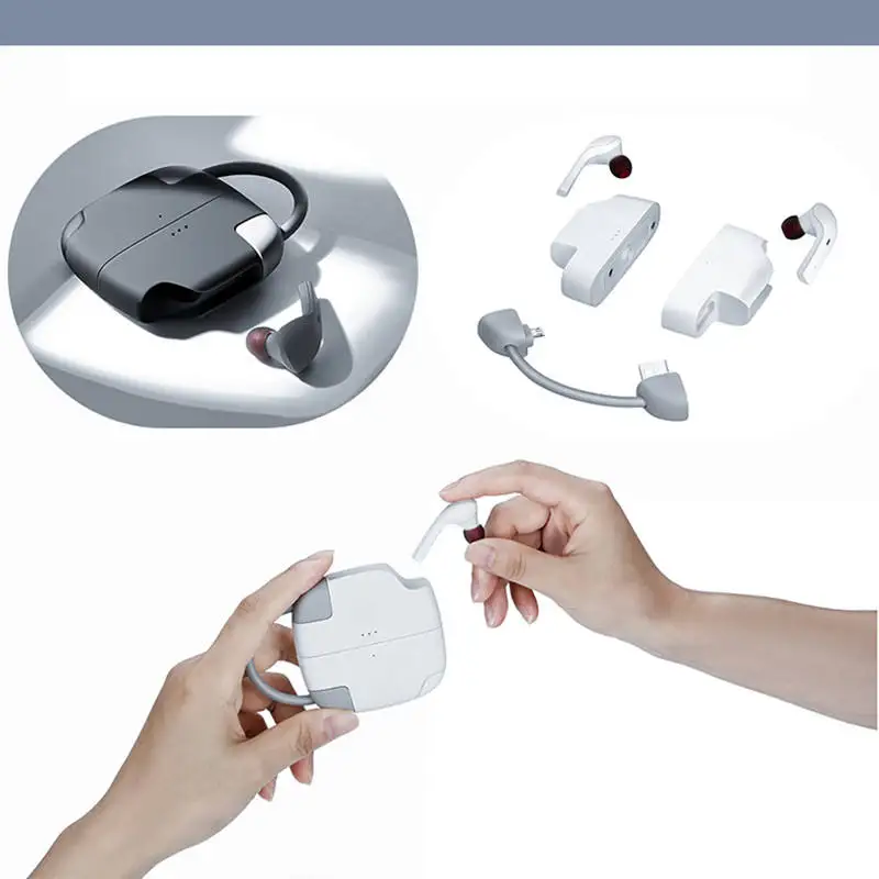 X8 Translation Headphones Portable 138 Languages Instant Translate Smart Voice Translator Wireless Bluetooth Translator Earphone