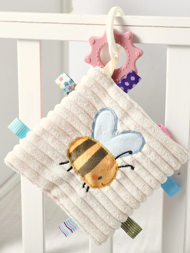 Baby-Mobile mit Rasseln für 0-12 Monate alte Babys, Bienen-Themen-Mobile-Set, hölzernes Hängemobile mit Rasseln, sensorisches Spielzeug für Säuglinge – Detail 1