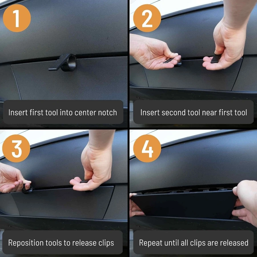 thumbnail image 2 of Yctze Aluminium Alloy Hitch Cover Pry Bar Set ForModel 3 Y 20212023, Durable & Effective Removal 2 of 10