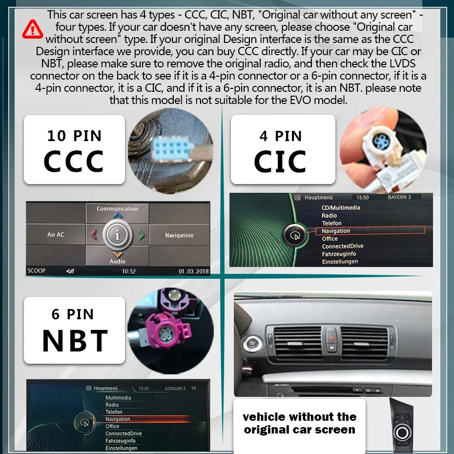 1920*720P Qualcomm Snapdragon Android 15 Carplay Autoradio Für BMW 1 Serie E81 E82 E87 E88 multimedia 2007-2012 Autoradio 2 DIN – Detail 5