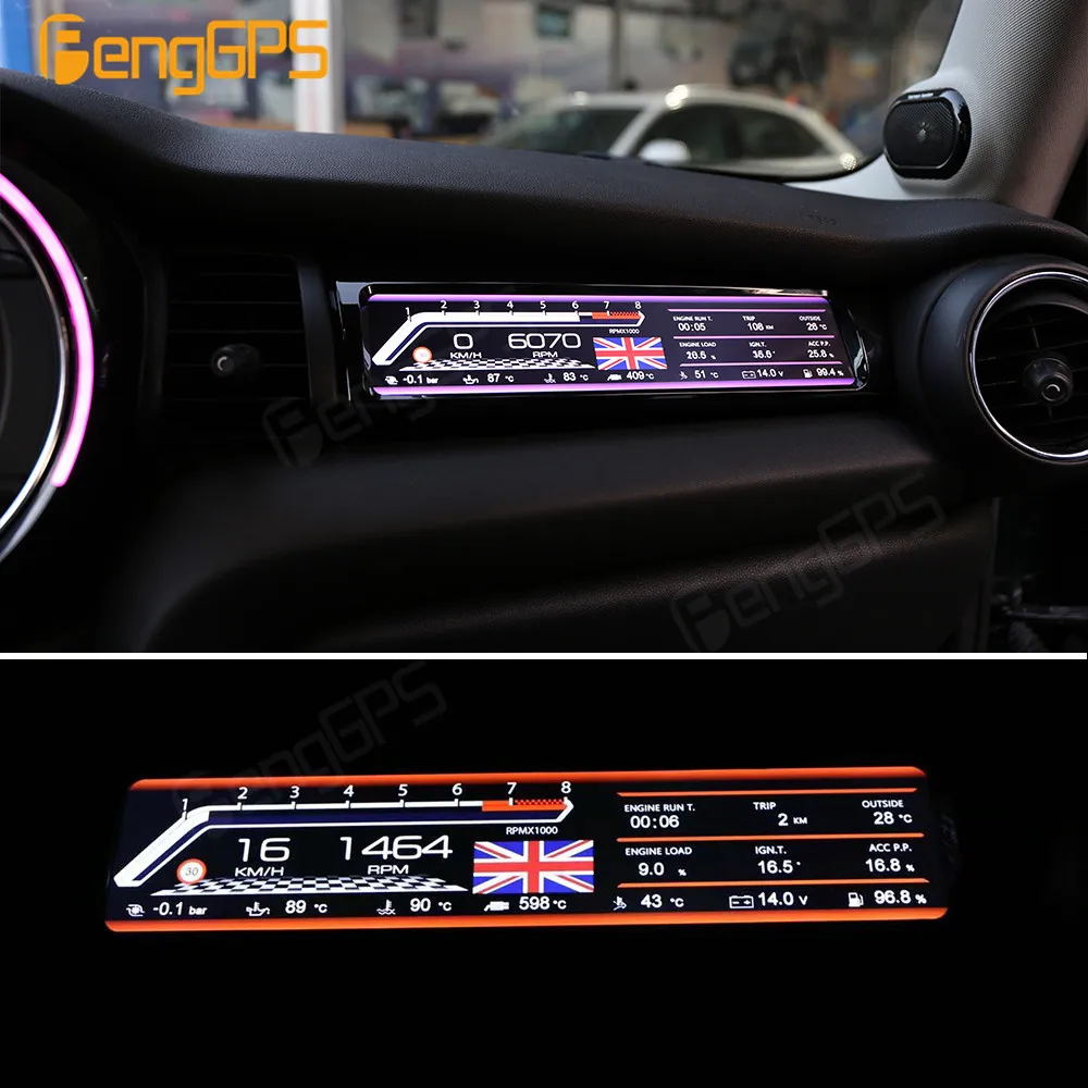 Co-pilot Entertainment Android Car Instrument Dashboard Display For Mini F55 F56 F57 One Cooper 2015-2020 Multimedia LCD Display