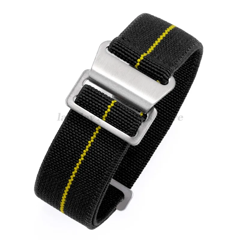 Versatile Parachute Elastic Nylon Watch Strap - Outdoor Sport & Military Style Accessory