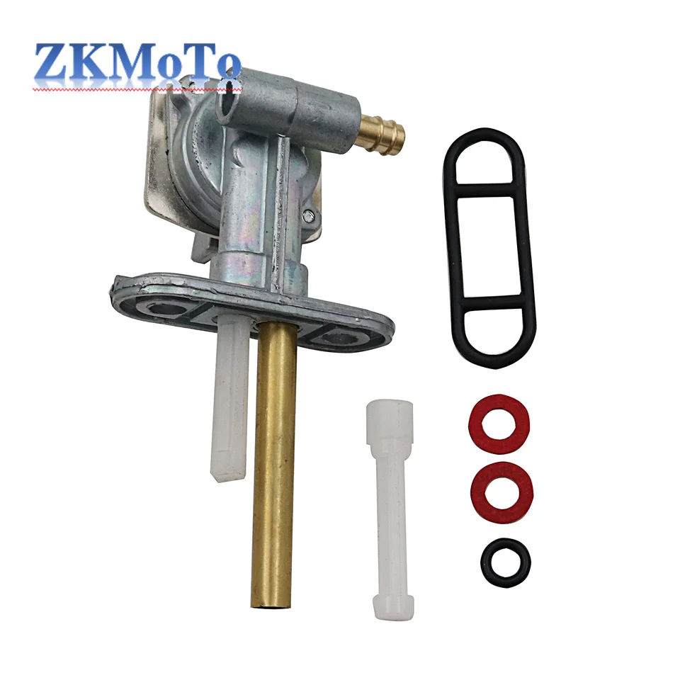 Robinet Essence Moto Compatible Blaster 200, YFS200, WR450F, TTR - Commutation ON/OFF/RES, 2 Sorties