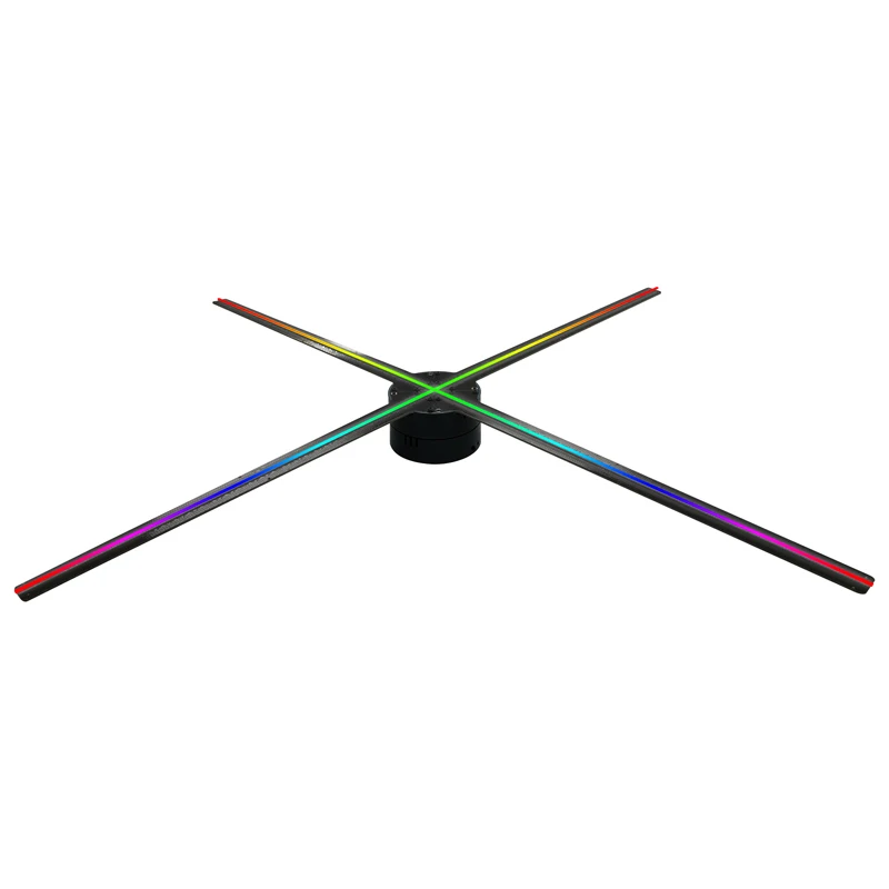 와이파이 앱 제어 3D 홀로그램 led 팬, 5D 에어 홀로그램 광고 기계 옵션 65cm 85cm 홀로그램 광고 플레이어