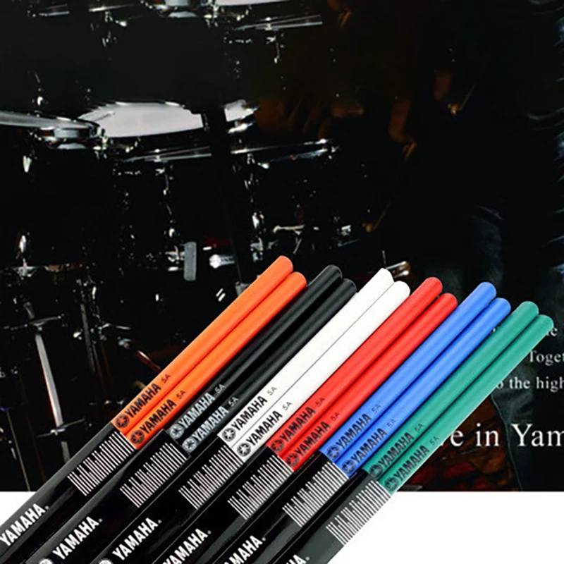 1 Pair Wood 5A Drum Sticks Classic Maple Wood Teardrop Head Drumsticks With Carrying Bag Musical Instruments Accessories drum sticks