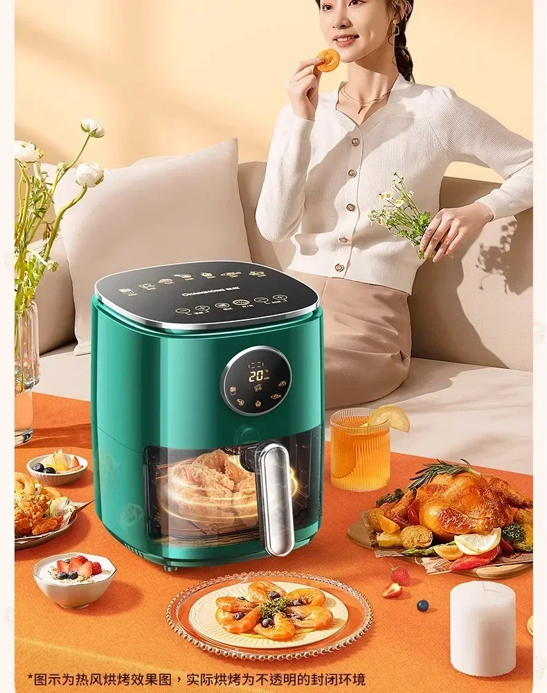 Air Fryer - Household New Intelligent Temperature Control Multi-function Fully Automatic Oven Integrated 6