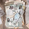 30pcs/pack Litmus Paper Flowers Series Material Paper for junk journal Creative Stationery DIY Retro Decoration Paper 4