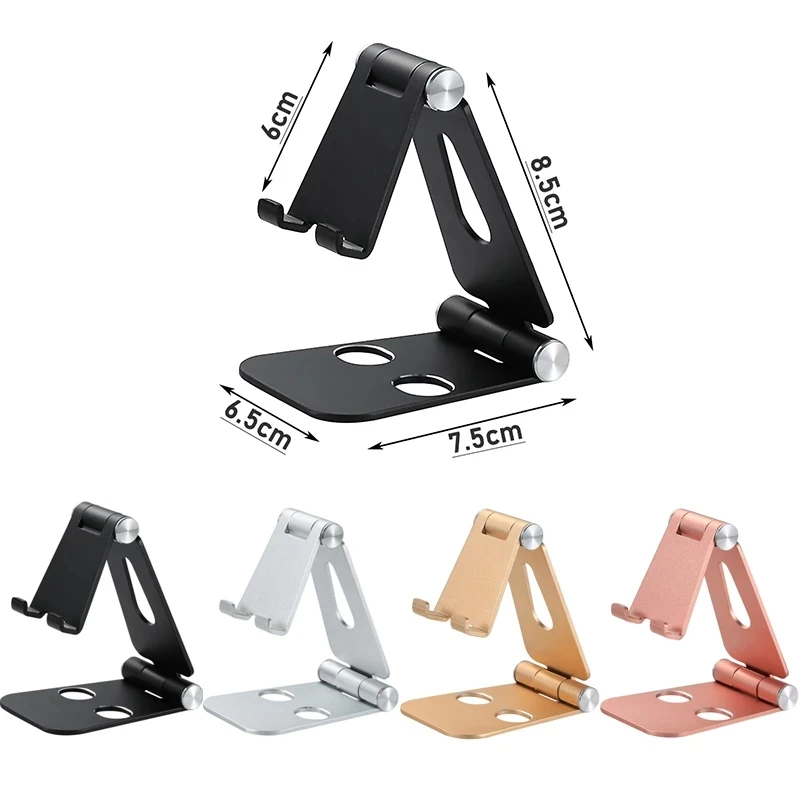 mobile stand Phone Holder Stand for iPhone 12 11 Pro Max Xiaomi mi 10 Metal Phone Holder Foldable Mobile Phone Stand Desk For iPhone 7 8 X XS wooden phone stand