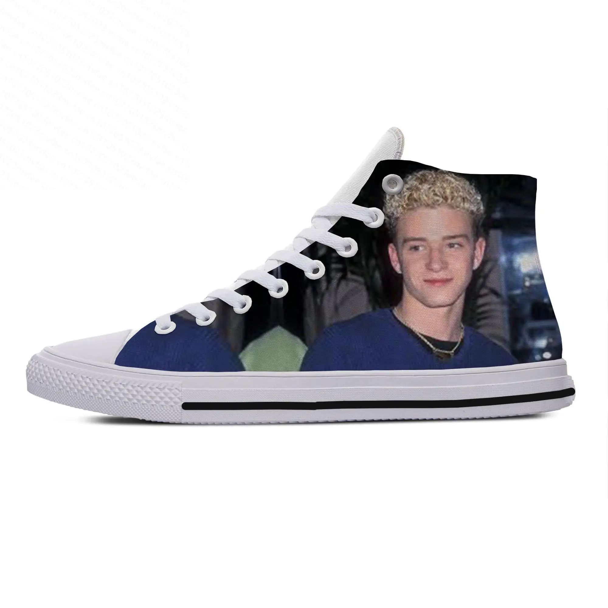 

Кроссовки унисекс высокие, повседневная обувь для рок-музыки, Джастин Тимберлейк, лето