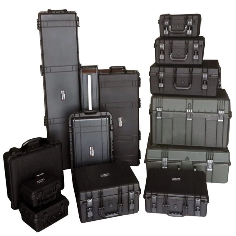 Long Tool Case Toolbox Gun Suitcase Impact Resistant Sealed Waterproof Safety Camera Storage With Pet-cut Foam 3