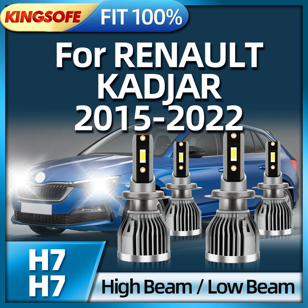 KINGSOFE6000kH7BulbLedLampCarHeadlight26000LMForRENAULT