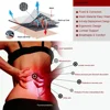 Tcare M - 4XL Adjustable Tourmaline Self Heating Magnetic Therapy Back Waist Support Belt Lumbar Brace Massage Band Health Care 3
