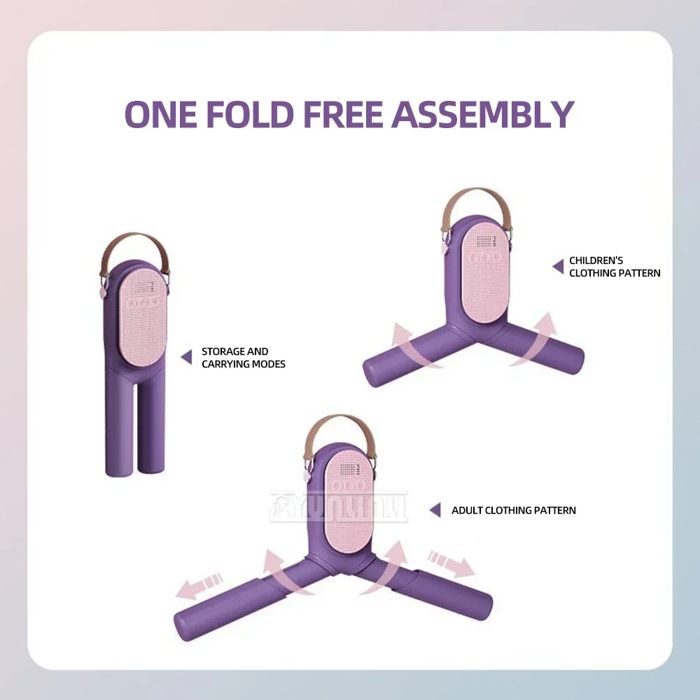 Household Mini Portable Travel Clothes Dryer Folding Drying Clothes Rack Heat By Shoe Drying Machine 5