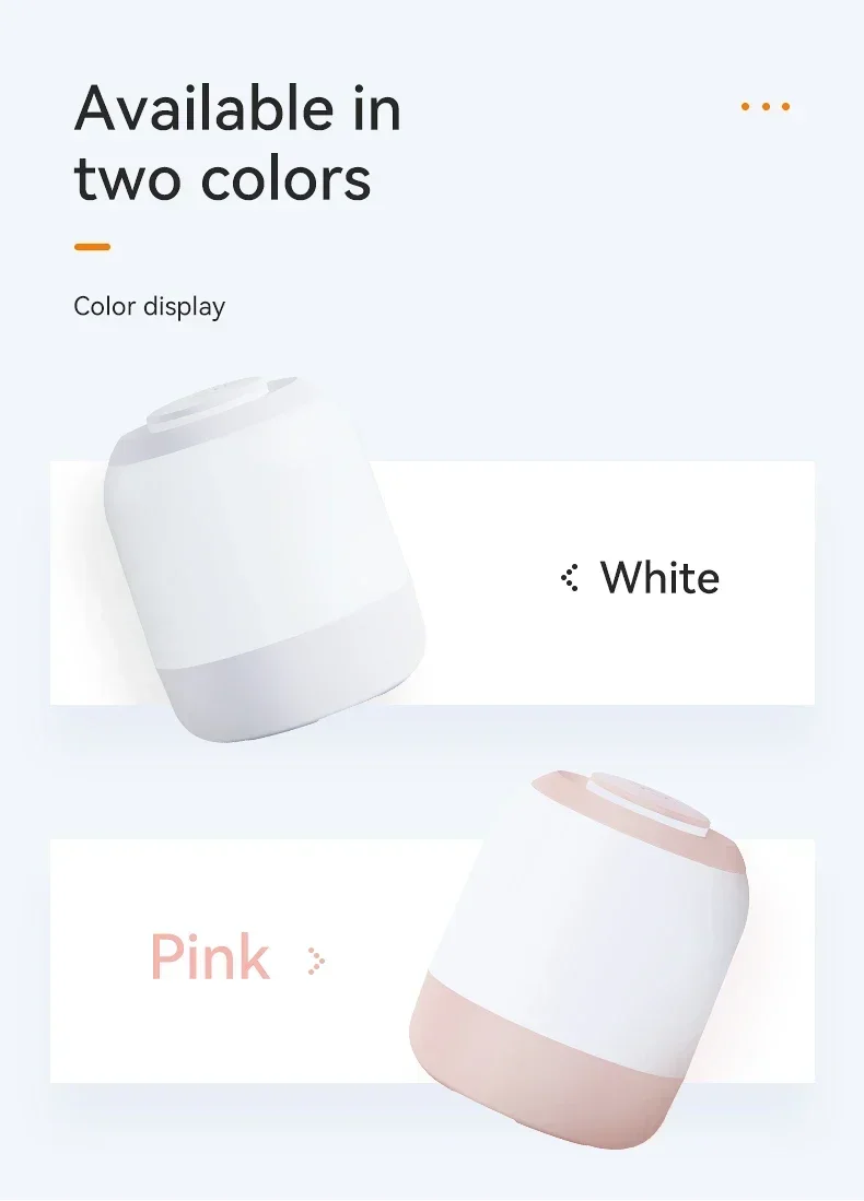 Description Picture 3 of itemLED Night Light Touch Lamp Bedroom Lamp Bedside Lamp Table Lamp with Touch Sensor Portable Desk Lamp Light for Kids Gifts Led