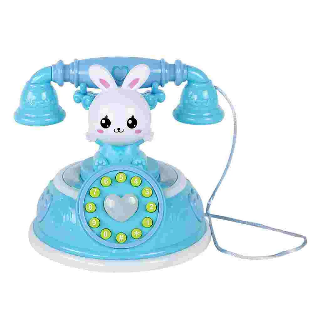 Simulated Telephone Small Toy Toys for Kids Child Cartoon Plastic Shape Plaything
