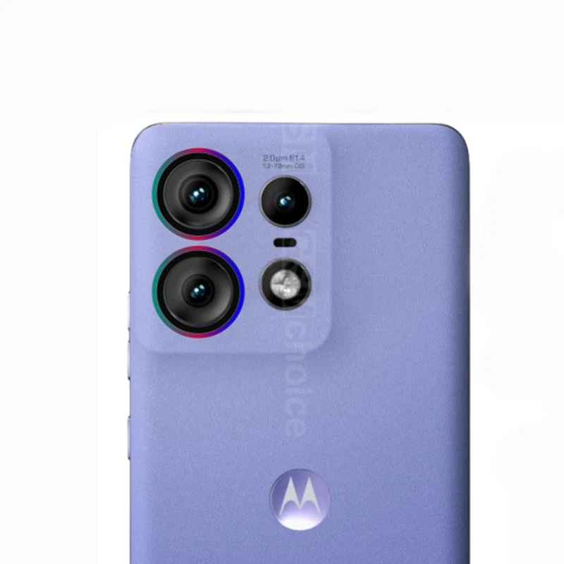 Rear Camera Lens Protector with Metal Ring and Film Glass