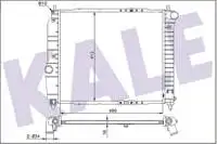 354800 Per Radiatore Motore M.T Aveo Kalos 1,4 T200 T200 T250 T255 (X 16)