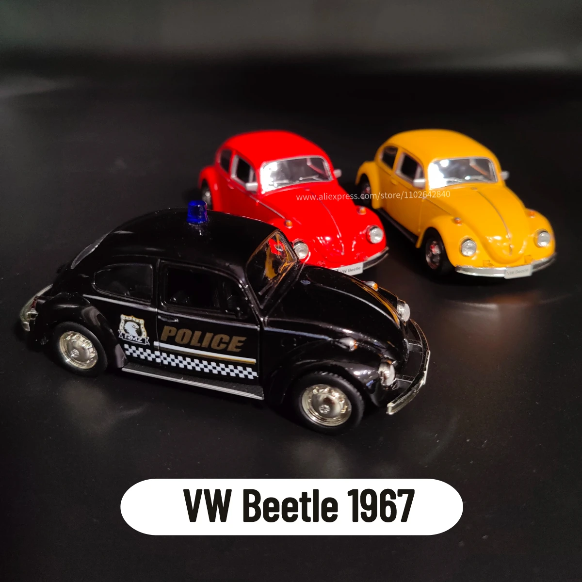 

1/36 VW Volkswagen Beetle 1967 копия Литой коллекционная модель автомобиля из сплава игрушка офис Домашний декор сувенирное украшение Рождественский подарок